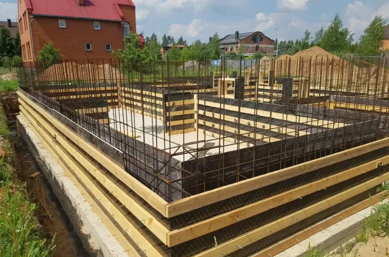 Строительство фундамента качественно