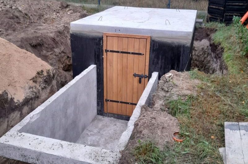 Строительство погреба в труднодоступном месте Киев