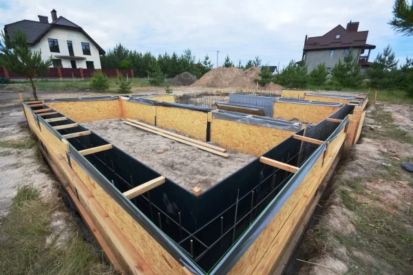 Стрічковий фундамент під ключ у Києві